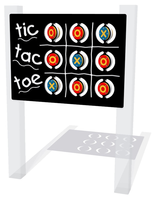 Tic Tac Toe Play Panel - Playground Equipment - Fahr Industries