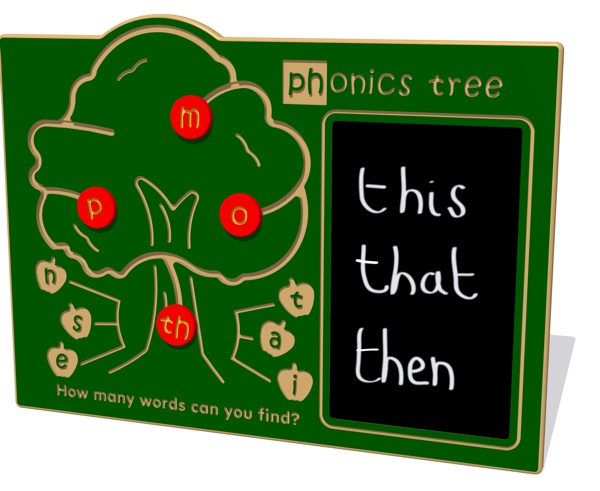 Phonics Tree Play Panel - Playground Equipment - Fahr Industries