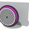 Spinning Spiral Optical Illusion Insert