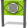 Pulsing Square Optical Illusion Play Panel