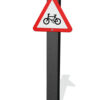 Cycle Route Ahead Street Sign