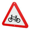 Cycle Route Ahead Street Sign