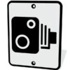 Speed Camera Ahead Street Sign