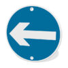 Turn Left or Right Street Sign