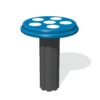 Toadstool Seat with Alu Post